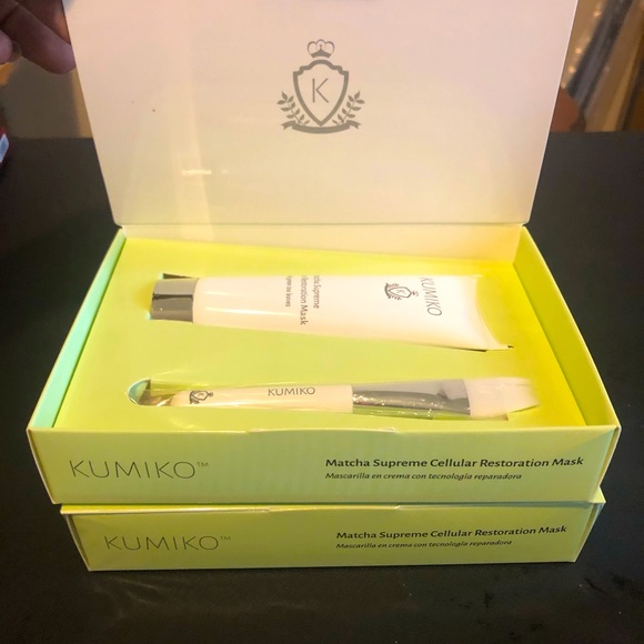 Kumiko matcha supreme cellular restorative mask